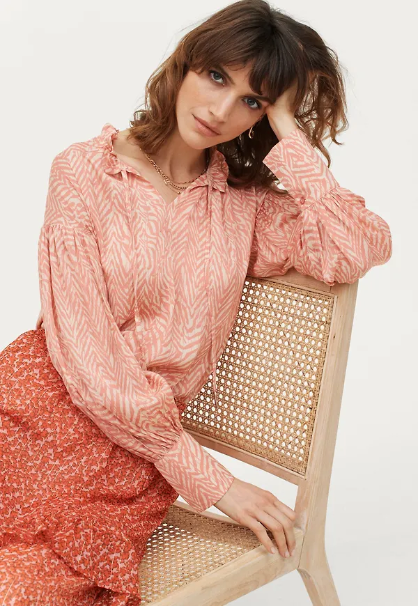 Saint Tropez - Blus FiannaSZ Blouse - Röd