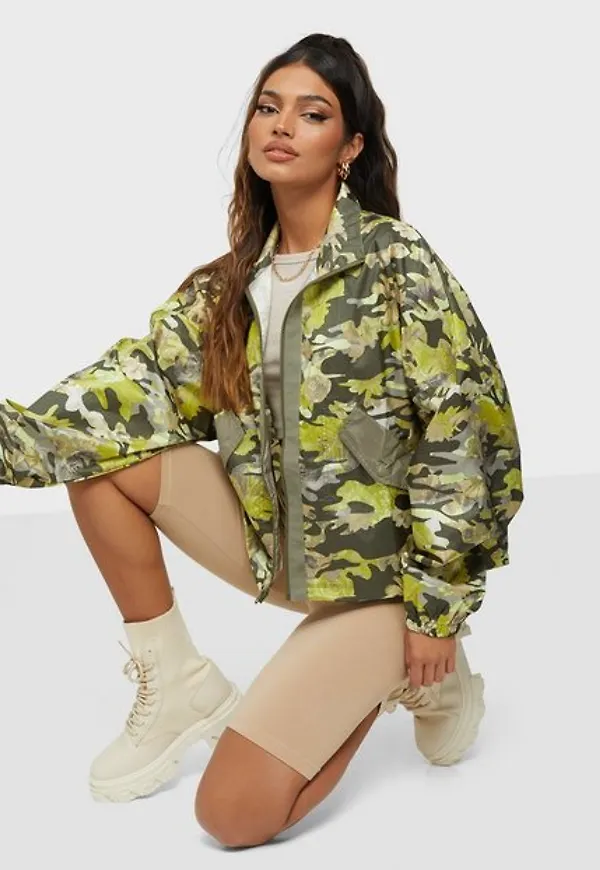 Nike W Nsw Wvn Aop Jkt P&G Övriga Jackor