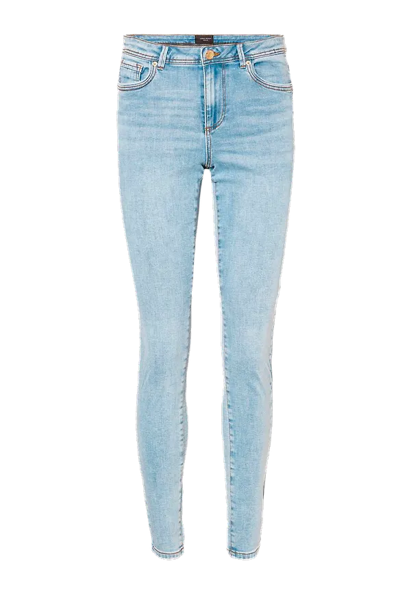 Vero Moda - Jeans vmTanya MR S Piping Jeans - Blå