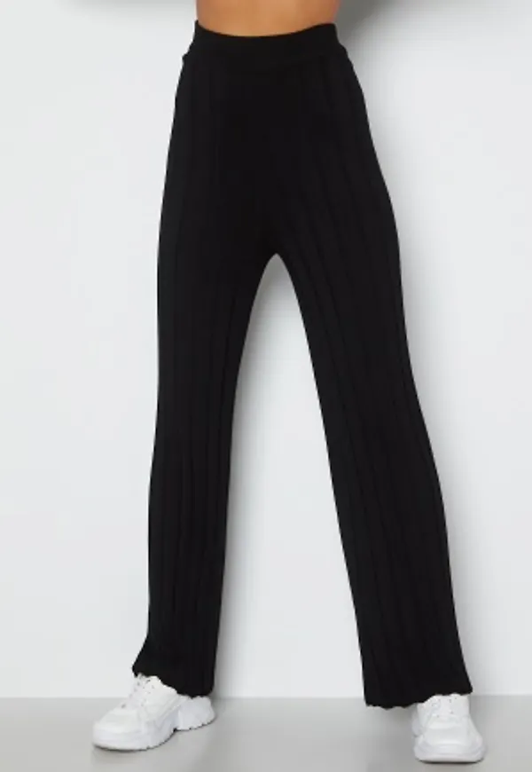 Happy Holly Anabelle Knitted pants Black 40/42