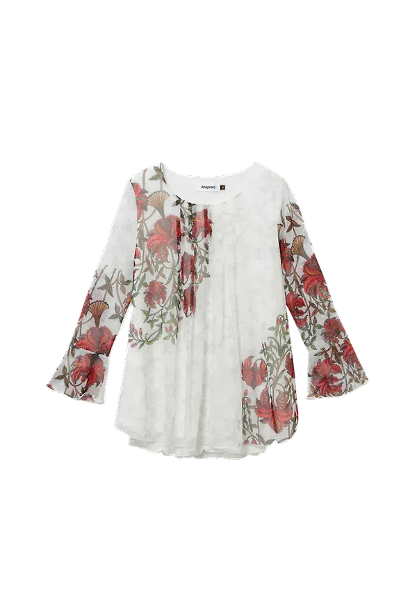 Desigual - Topp - Vit