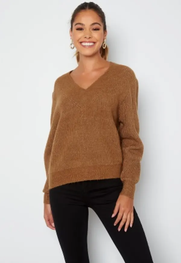 ONLY Tori L/S Pullover Toasted Coconut Mela S