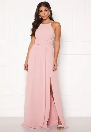 BUBBLEROOM Vania maxi dress Dusty pink 40