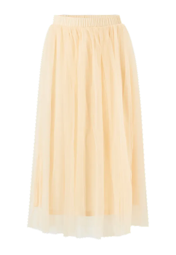 Vero Moda - Kjol vmEve H/W Volume Ancle Mesh Skirt - Gul