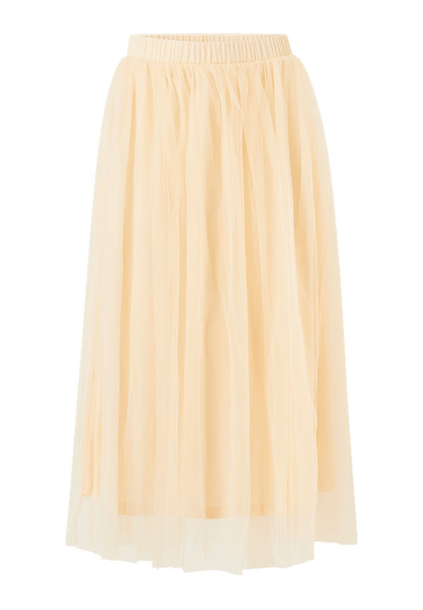 Vero Moda - Kjol vmEve H/W Volume Ancle Mesh Skirt - Gul