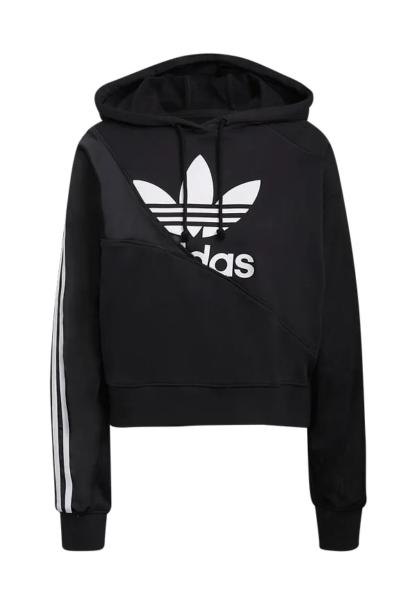 adidas Originals - Huvtröja Adicolor Split Trefoil Hoodie - Svart