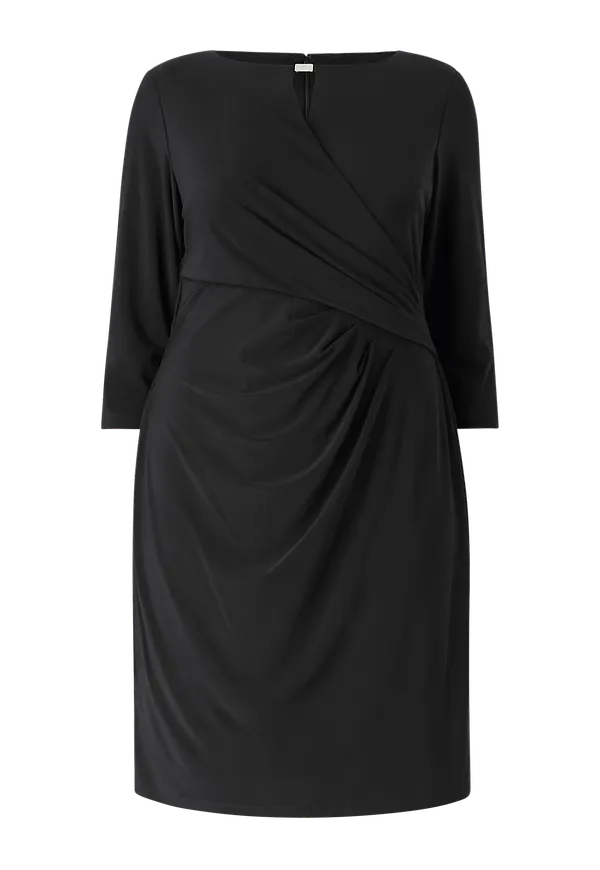 Lauren Ralph Lauren Curve - Klänning Dress w Trim - Svart