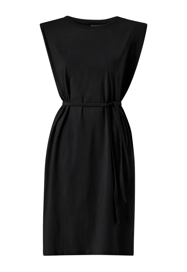 Vila - Klänning viFuma S/L Dress - Svart