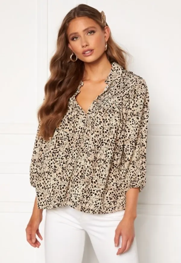 Object Collectors Item Hessa 3/4 Shirt Sandshell AOP Animal 38