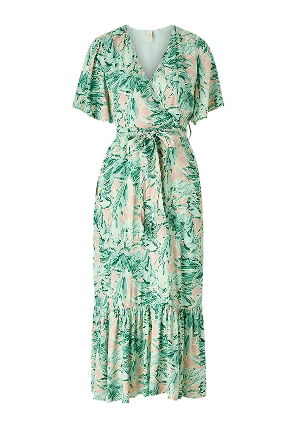 Y.A.S - Maxiklänning yasNala SS Long Dress - Rosa