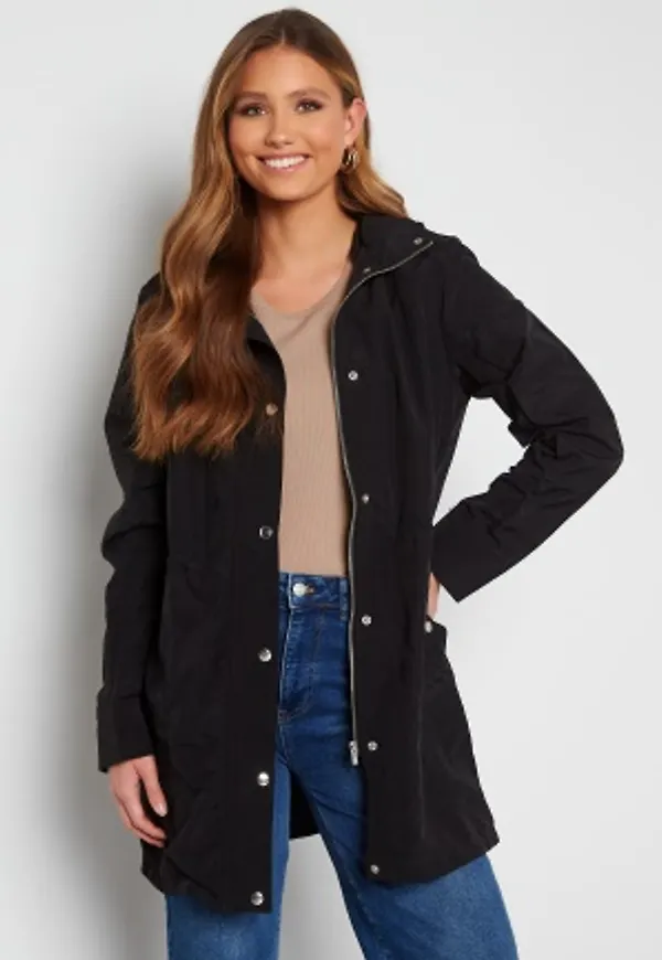 VILA Bimi Parka Jacket Black L