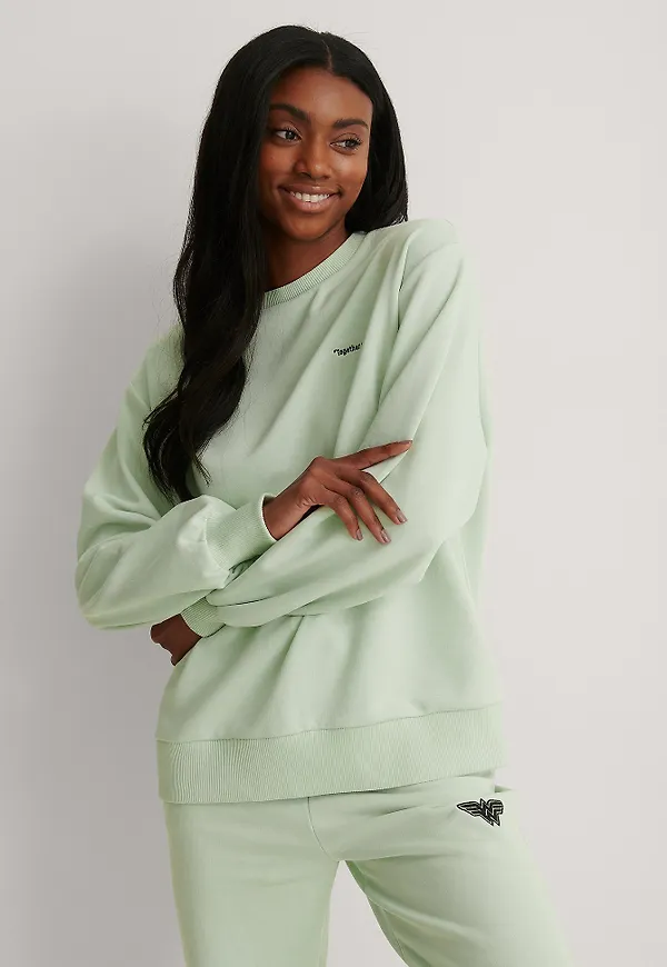 Warner Bros. Wonder Woman Oversized Tröja - Green