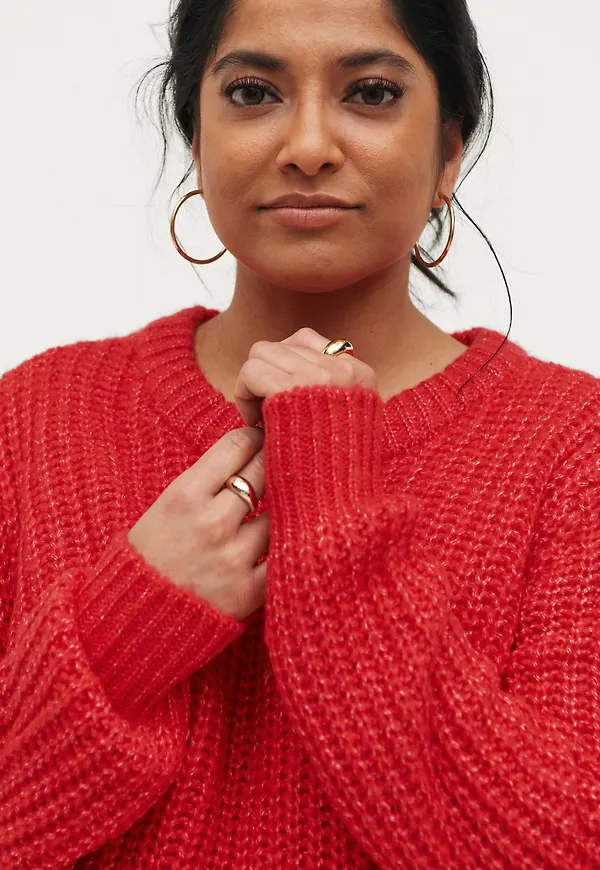 Saint Tropez - Tröja BrookeSZ LS Pullover - Röd