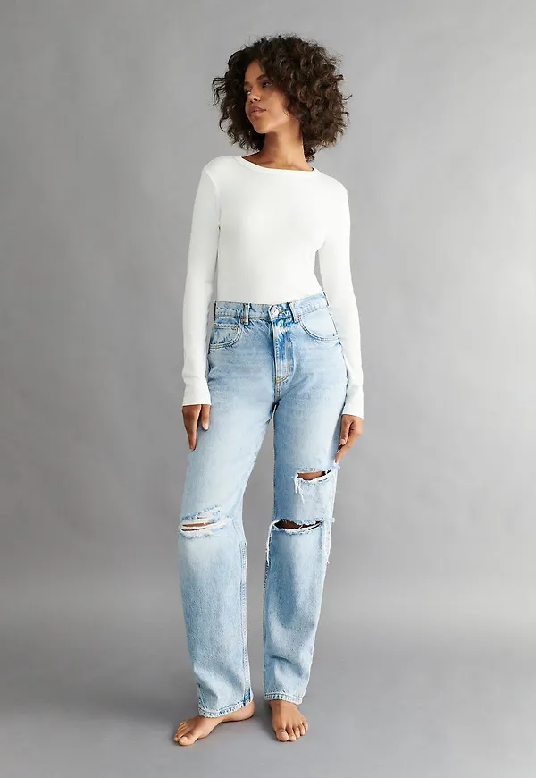 90s high waist jeans
