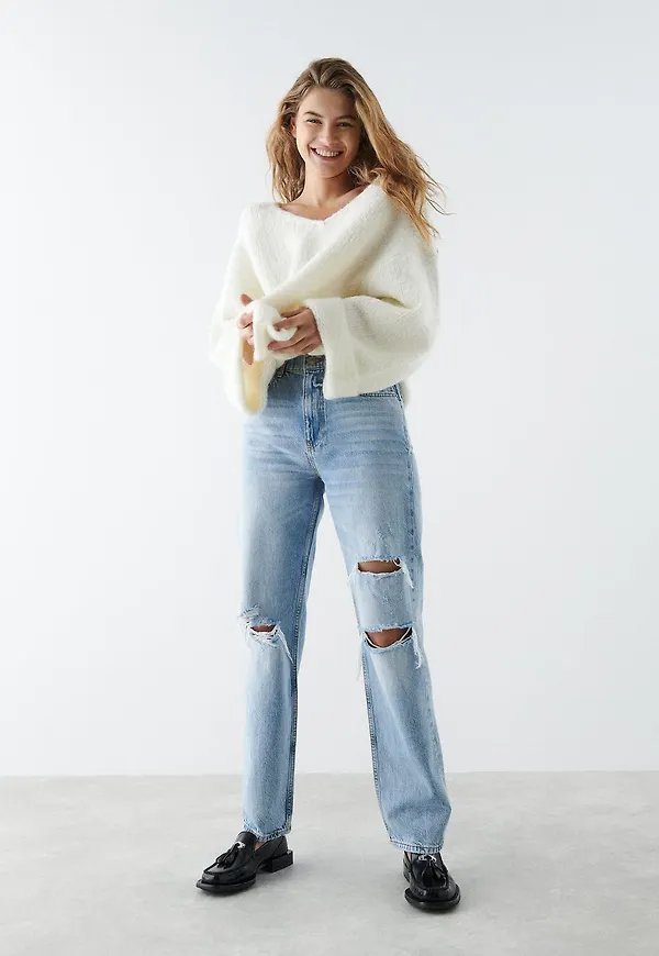 90s high waist jeans