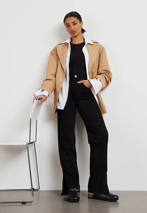 90s slit jeans