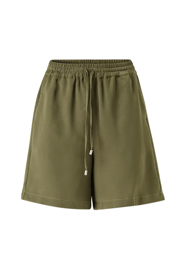 Vila - Shorts viMossa RW - Grön