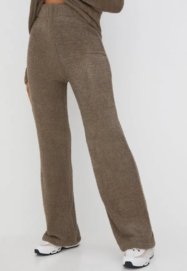 Only Onlfluffy Pant Jrs Byxor Walnut
