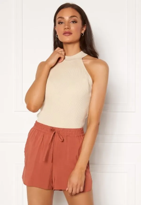 SELECTED FEMME Solita S/L Knit Top Sandshell L
