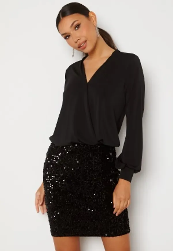 Happy Holly Belle dress Black 48/50