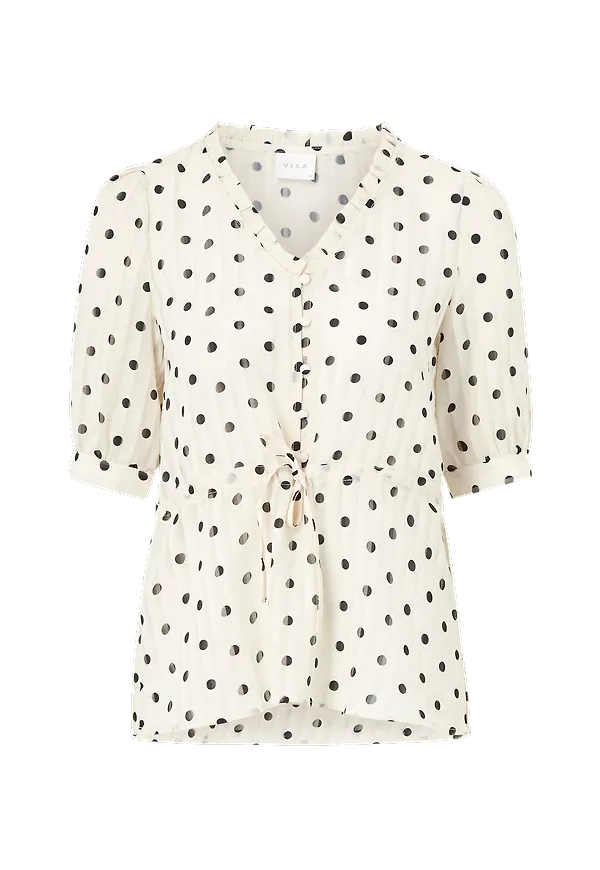 Vila - Blus viAsma Top - Natur