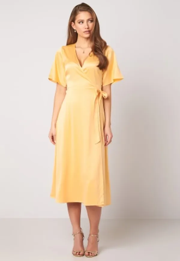 BUBBLEROOM Scala dress Yellow 42