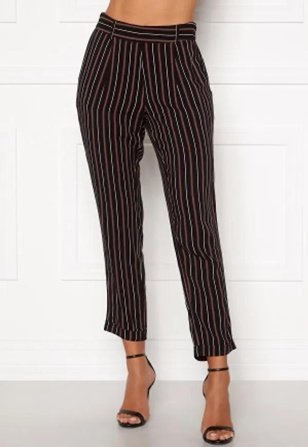 Happy Holly Thea pants Black / Striped 32/34