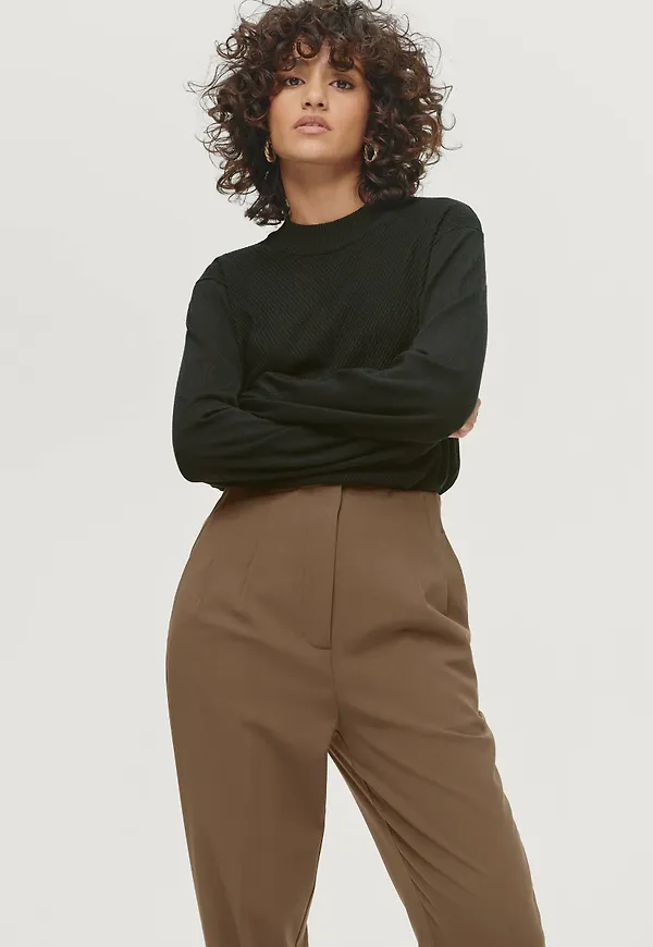 Saint Tropez - Tröja DavilaSZ Pullover - Svart