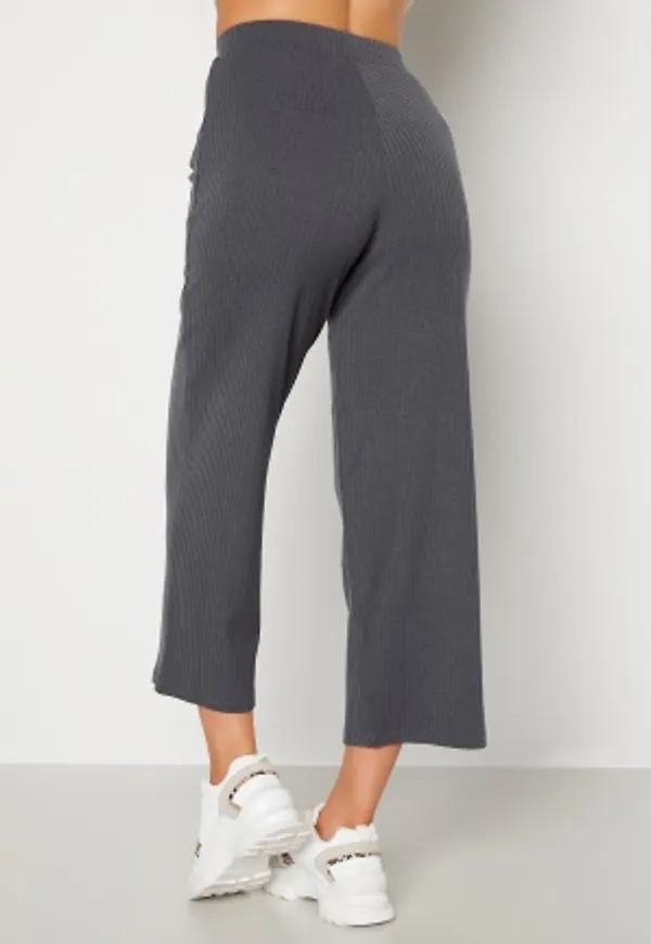 Happy Holly Ruby cropped pants Dark grey melange 52/54