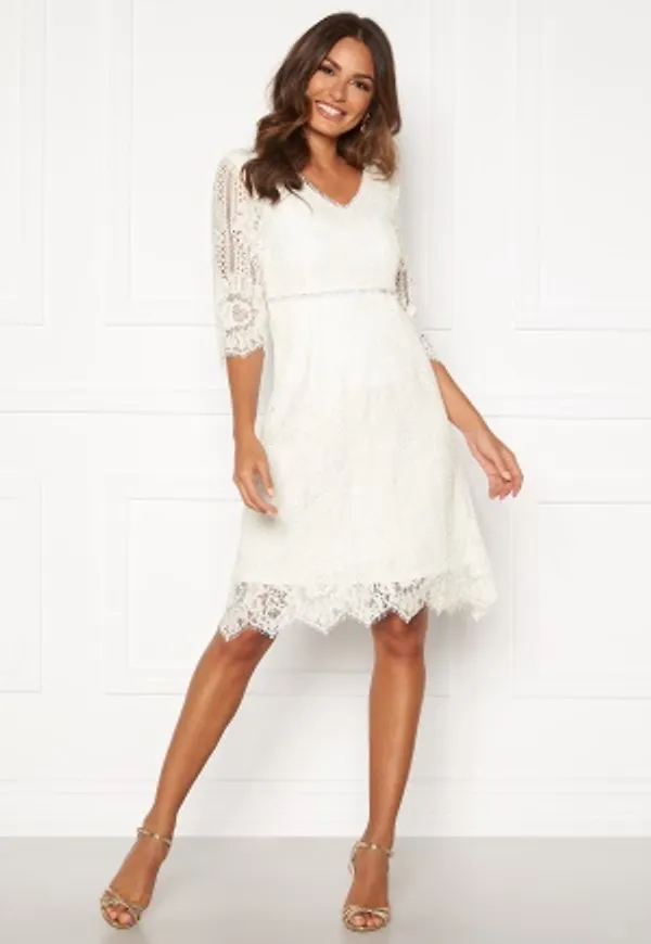 Happy Holly Jenna lace dress White 34