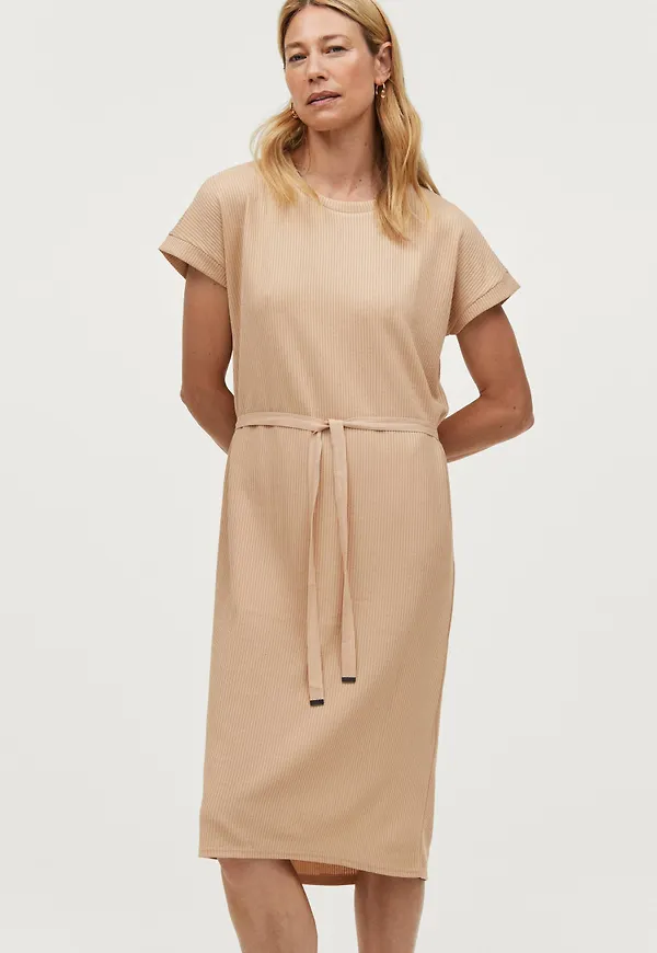 Saint Tropez - Klänning BeatheSZ SS Dress - Natur