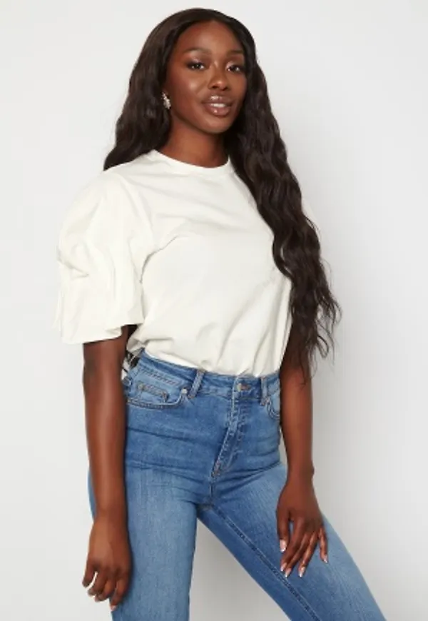 Object Collectors Item Amanda S/S Top Cloud Dancer L