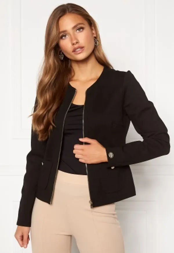 Chiara Forthi Jaquline button jacket Black XS