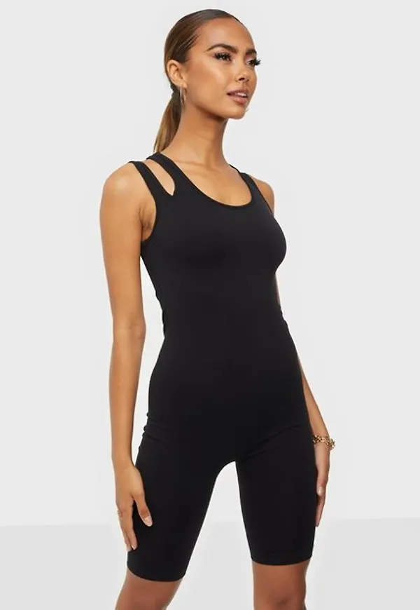 Helmut Lang Slash Bodysuit.SEAM1 Playsuits