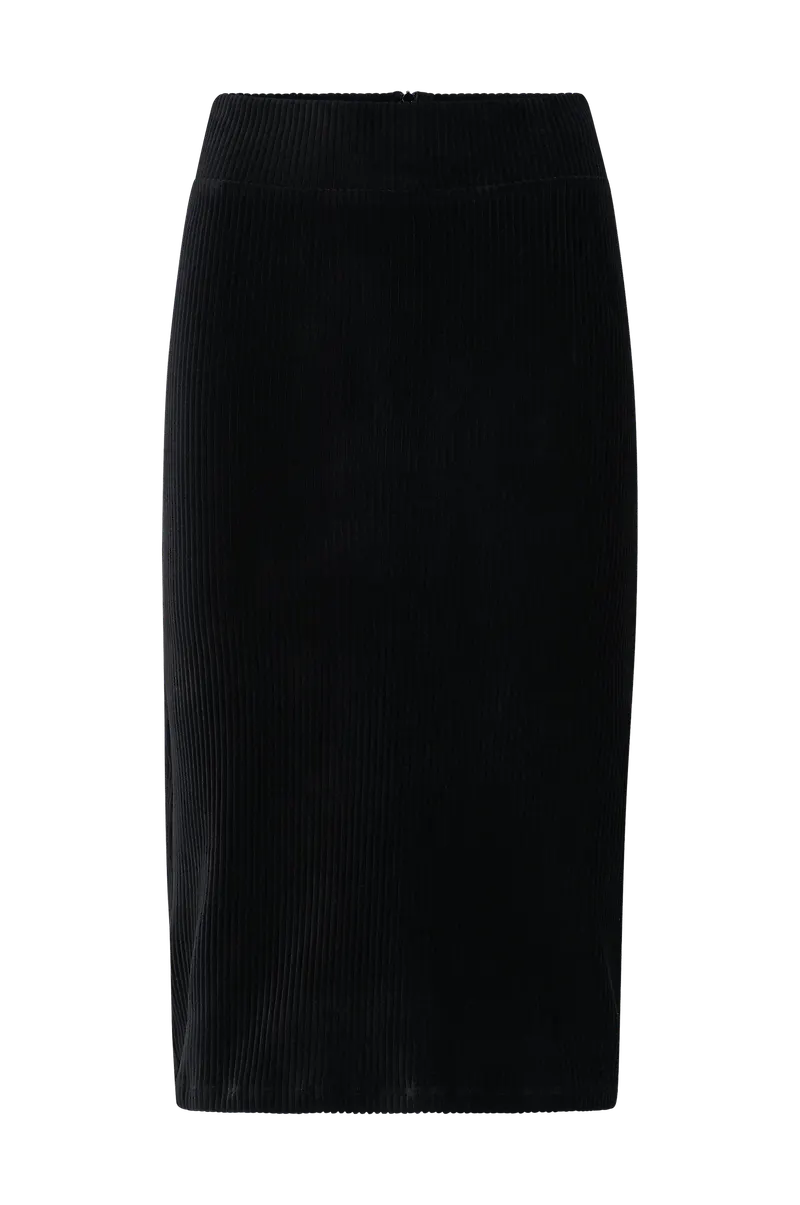 Object - Manchesterkjol objViranti Skirt - Svart