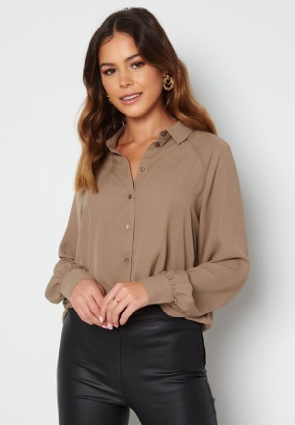 VERO MODA Maple LS Long Shirt Fossil L
