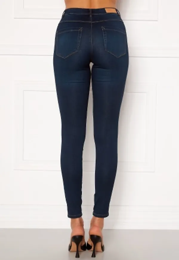 ONLY Royal Life HW Jeans Dark Blue Denim XS/30
