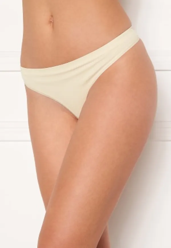 Pieces Symmi 2-Pack Thong Whitecap Gray L/XL