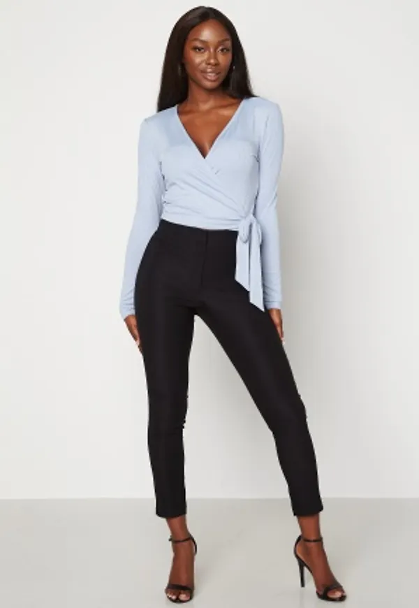 BUBBLEROOM Lorene stretchy suit trousers Black 36