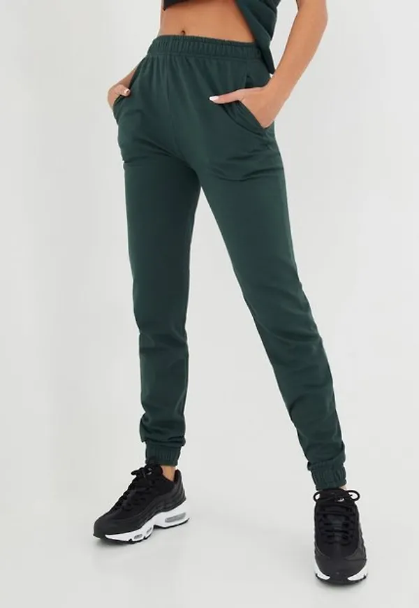 NLY Trend Amazing Sweat Pants Byxor & Shorts Mörk Grön