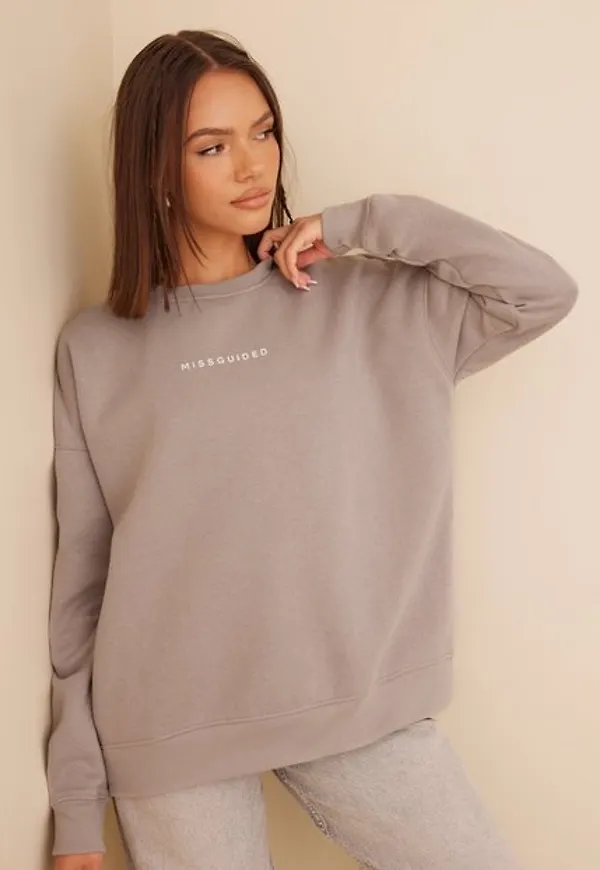 Missguided Basic Oversized Sweat Sweatshirts