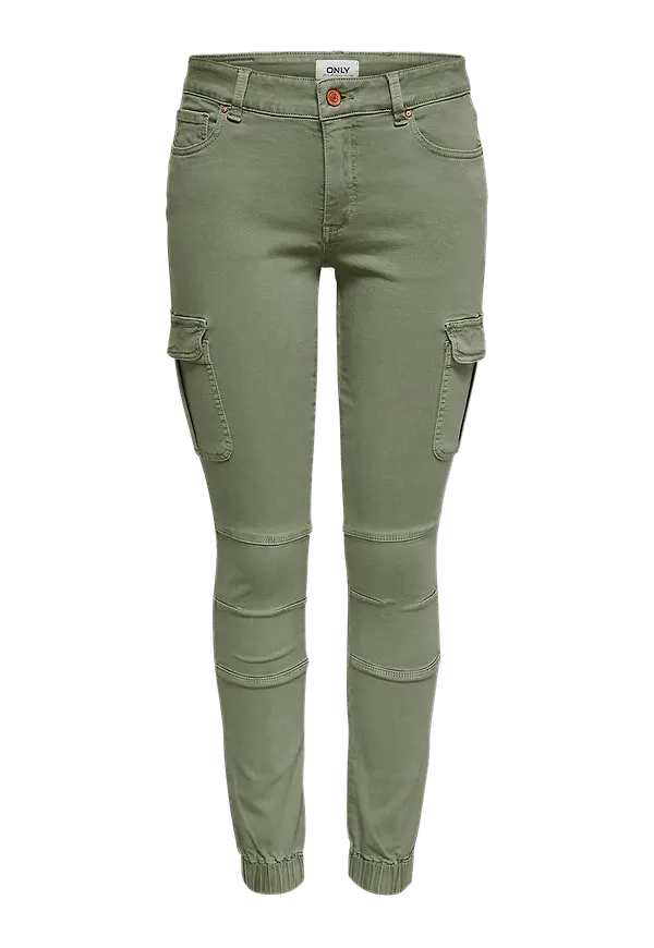 Only - Byxor onlMissouri Reg Ankle Cargo Pant Skinny - Grön