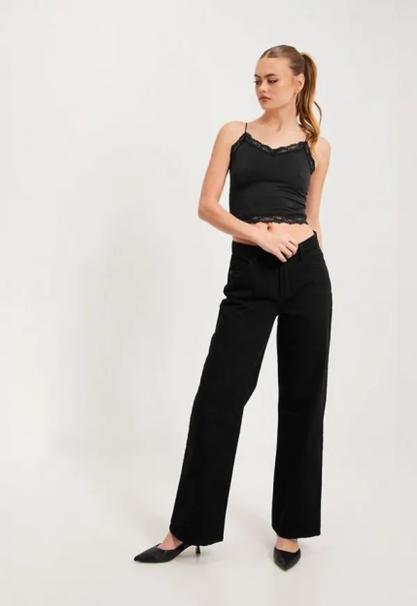 Noisy May Nmamanda Nw Wide Jeans VI142BL Noos Straight