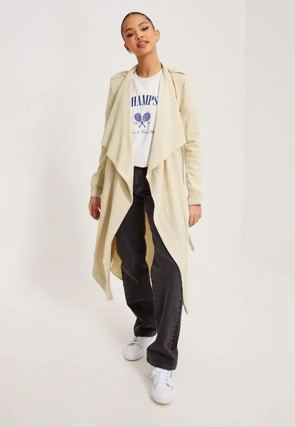 Object Collectors Item Objannlee L/S Jacket Noos Trenchcoats Sandshell