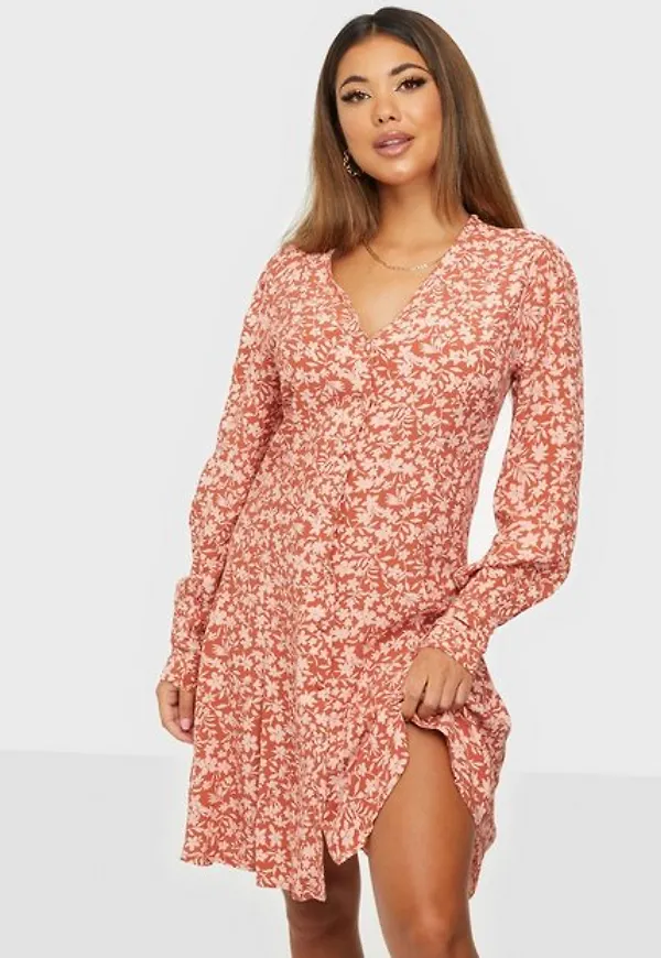 Y.A.S Yasboma Ls Dress - Df S. Långärmade klänningar