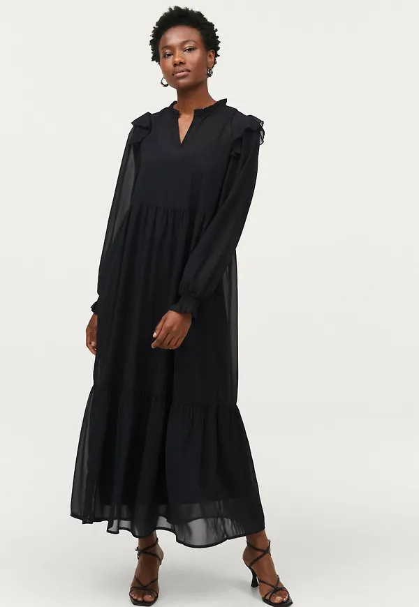Ellos - Maxiklänning Zoe - Svart