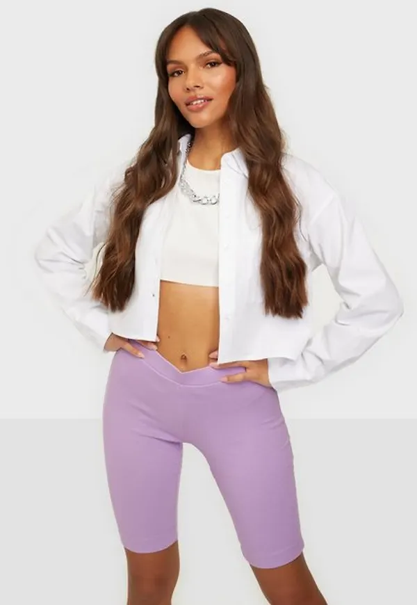 Pieces Pctaya Biking Shorts Bc Shorts Sheer Lilac