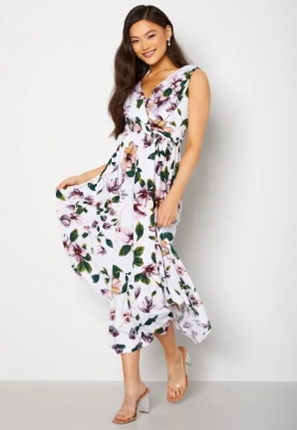 Bubbleroom Occasion Valeria Dress White / Floral M