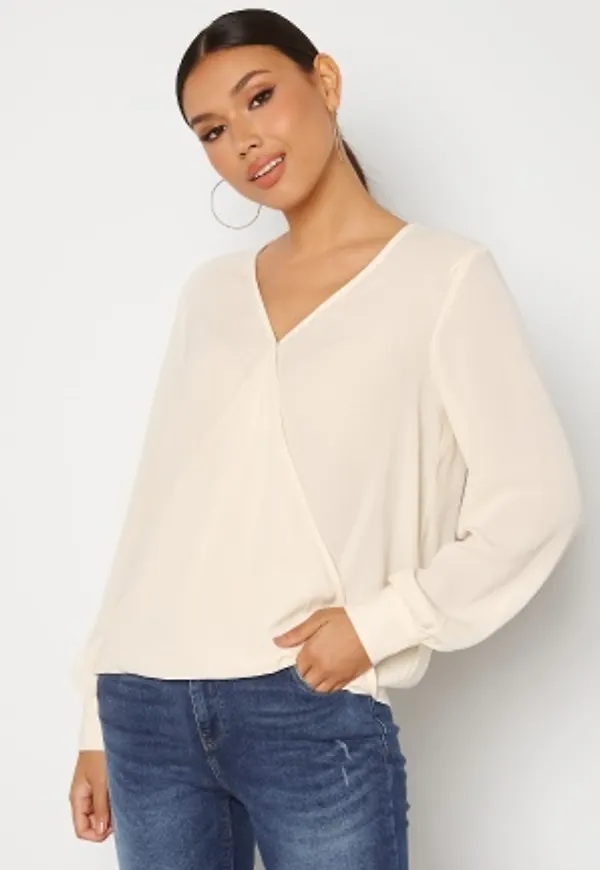 VILA Nalu L/S Top Birch 36