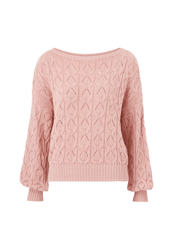 Only - TrÃ¶ja onlBrynn Life Structure L/S Pullover - Rosa